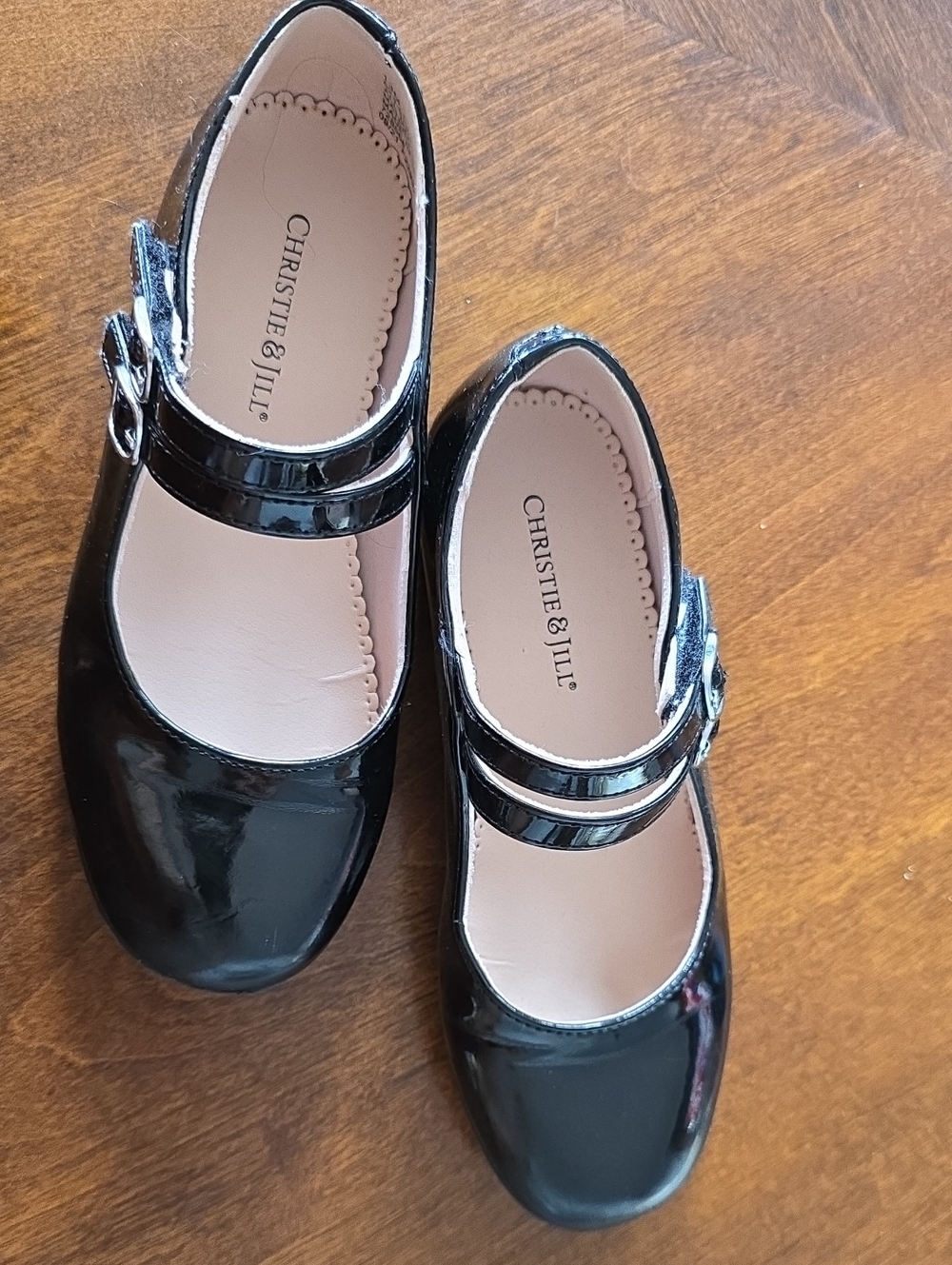 Girls' Black Patent Mary Jane Dress Shoes